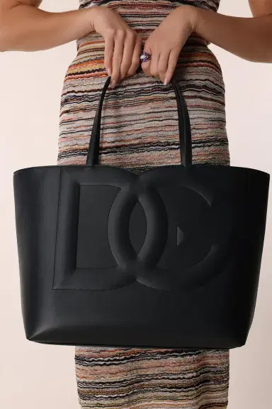 Dolce & Gabbana Large DG Logo Tote - Black | Thumbnail 2 Dolce & Gabbana Large DG Logo Tote - Black | Thumbnail 2