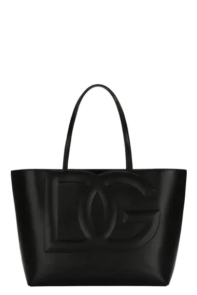Dolce & Gabbana Large DG Logo Tote - Black | Thumbnail 1 Dolce & Gabbana Large DG Logo Tote - Black | Thumbnail 1