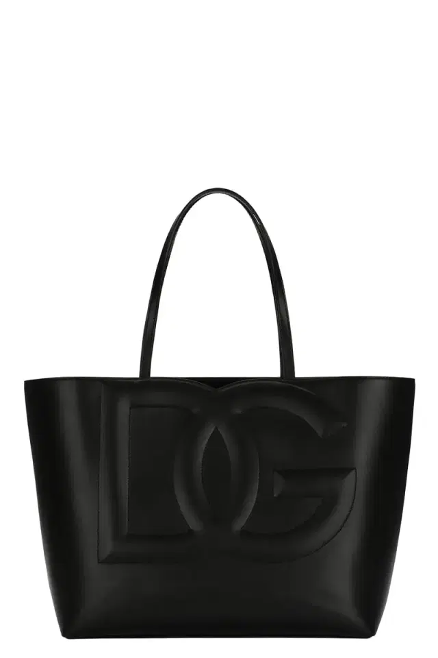 Large DG Logo Tote - Black