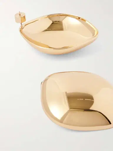 Jennifer Fisher Puffy Cushion Gold-plated Earrings | Thumbnail 3 Jennifer Fisher Puffy Cushion Gold-plated Earrings | Thumbnail 3