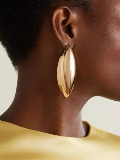 Jennifer Fisher Puffy Dagger Gold-plated Earrings | Thumbnail 2 Jennifer Fisher Puffy Dagger Gold-plated Earrings | Thumbnail 2