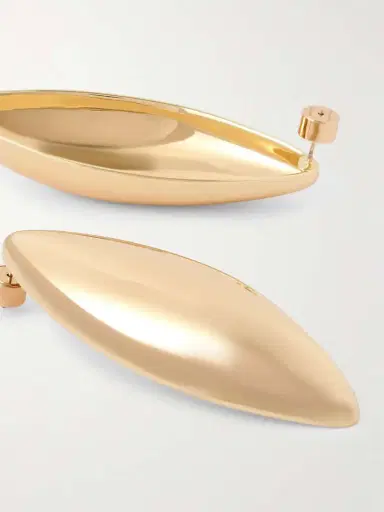 Jennifer Fisher Puffy Dagger Gold-plated Earrings | Thumbnail 3 Jennifer Fisher Puffy Dagger Gold-plated Earrings | Thumbnail 3