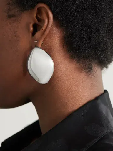 Jennifer Fisher Puffy Cushion Silver-plated Earrings | Thumbnail 2