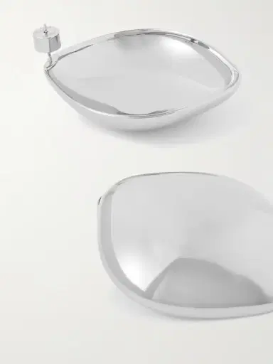 Jennifer Fisher Puffy Cushion Silver-plated Earrings | Thumbnail 3