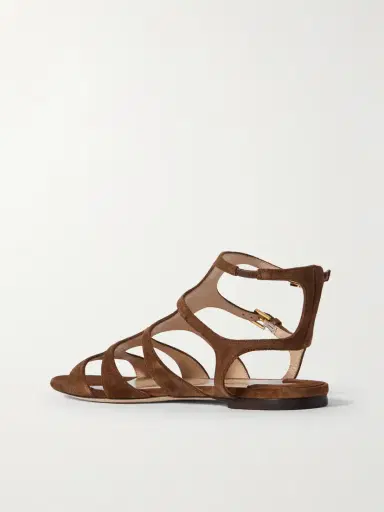 Tom Ford Paradise Cutout Suede Sandals | Thumbnail 3 Tom Ford Paradise Cutout Suede Sandals | Thumbnail 3