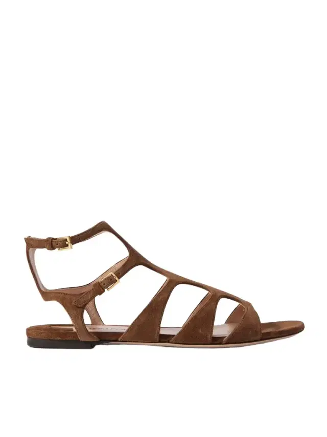 Paradise Cutout Suede Sandals
