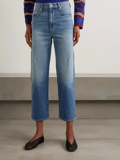 SLVRLAKE London Crop High-rise Straight-leg Jeans | Thumbnail 3