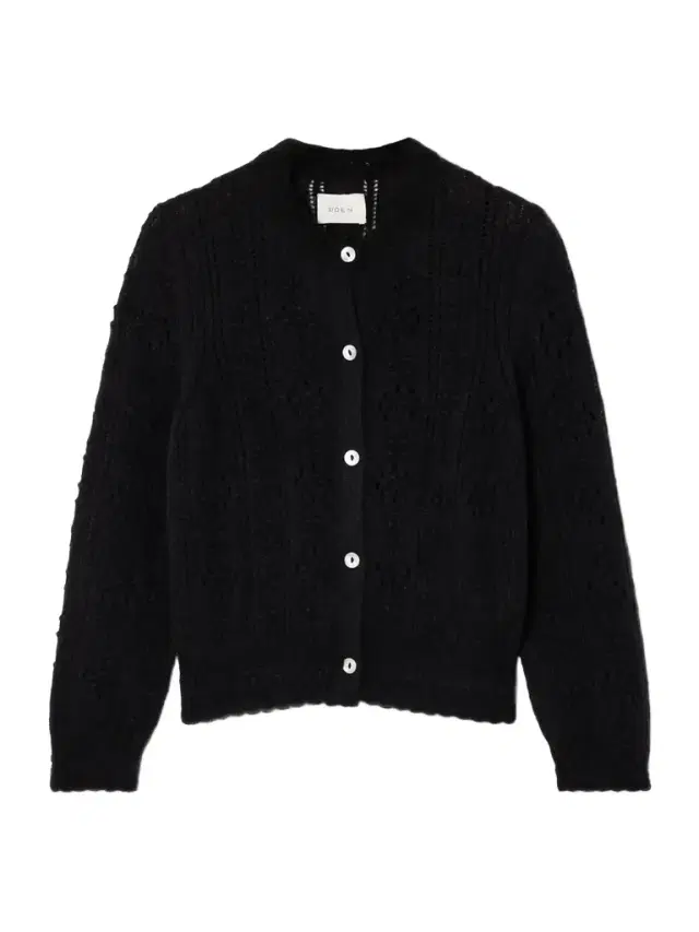 Cassidy Pointelle-knit Alpaca-blend Cardigan