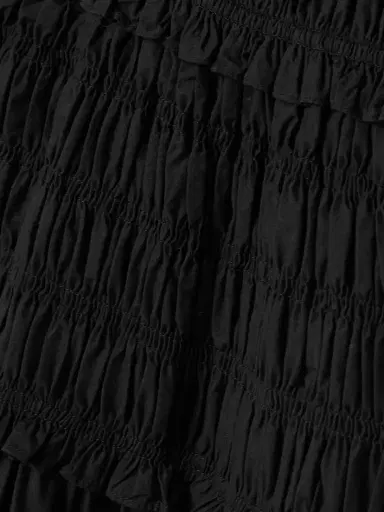 DÔEN Marianne Shirred Organic Cotton-poplin Midi Dress | Thumbnail 4 DÔEN Marianne Shirred Organic Cotton-poplin Midi Dress | Thumbnail 4