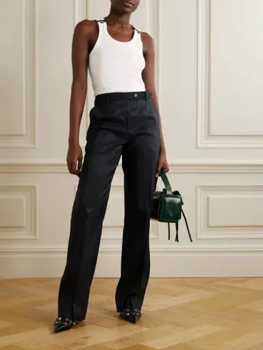 Jean Paul Gaultier Ribbed Buckled Cotton Tank | Thumbnail 2 Jean Paul Gaultier Ribbed Buckled Cotton Tank | Thumbnail 2