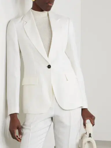 Brunello Cucinelli Twill Blazer | Thumbnail 3 Brunello Cucinelli Twill Blazer | Thumbnail 3