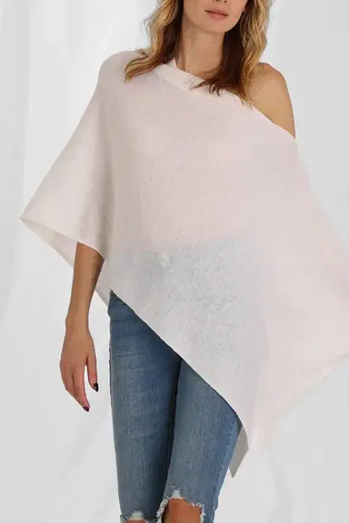 MINNIE ROSE Ruana Poncho | Thumbnail 2 MINNIE ROSE Ruana Poncho | Thumbnail 2