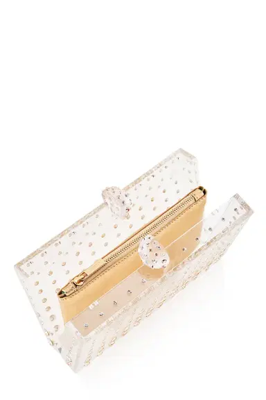 Aquazzura Tequila Clutch - Transparent | Thumbnail 6