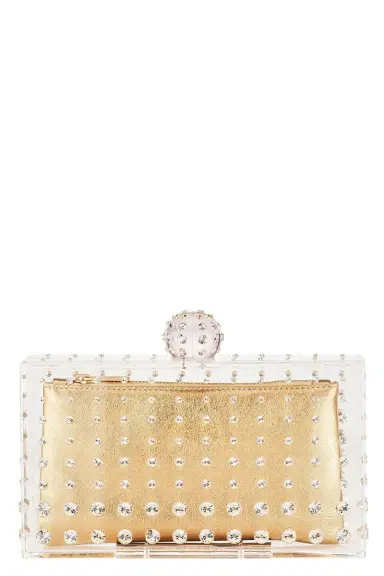 Aquazzura Tequila Clutch - Transparent | Thumbnail 1