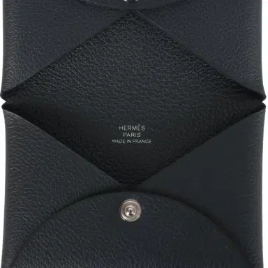 HERMÈS Hermes Calvi Card Holder New Bleu Ocean Evercolor Palladium Hardware | Thumbnail 8 HERMÈS Hermes Calvi Card Holder New Bleu Ocean Evercolor Palladium Hardware | Thumbnail 8