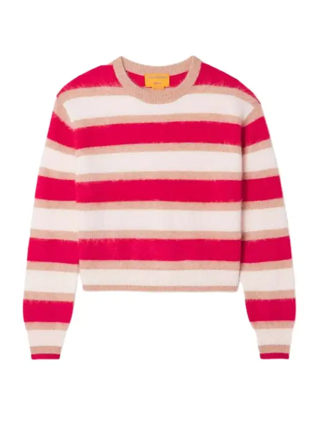 Striped Brushed-cashmere Sweater