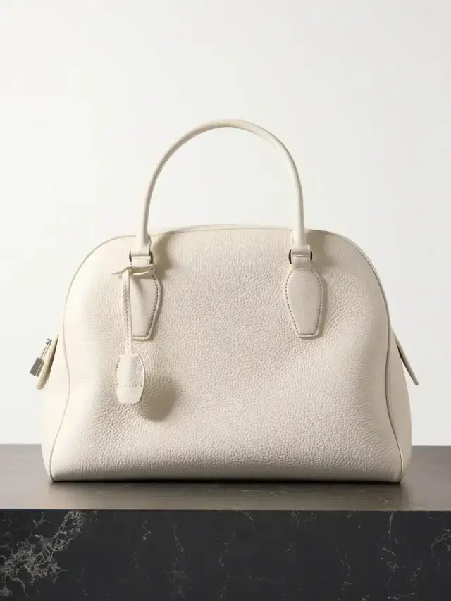 India Textured-leather Tote