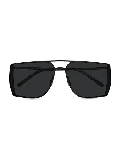 Saint Laurent Men's Fashion Metal SL 750 Rectangular Sunglasses | Thumbnail 2 Saint Laurent Men's Fashion Metal SL 750 Rectangular Sunglasses | Thumbnail 2