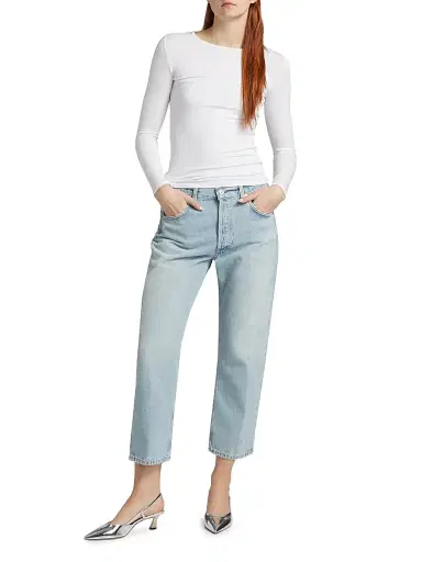 Citizens of Humanity Women's Winslow Boyfriend Jeans - Blaire Light Indigo | Thumbnail 2 Citizens of Humanity Women's Winslow Boyfriend Jeans - Blaire Light Indigo | Thumbnail 2