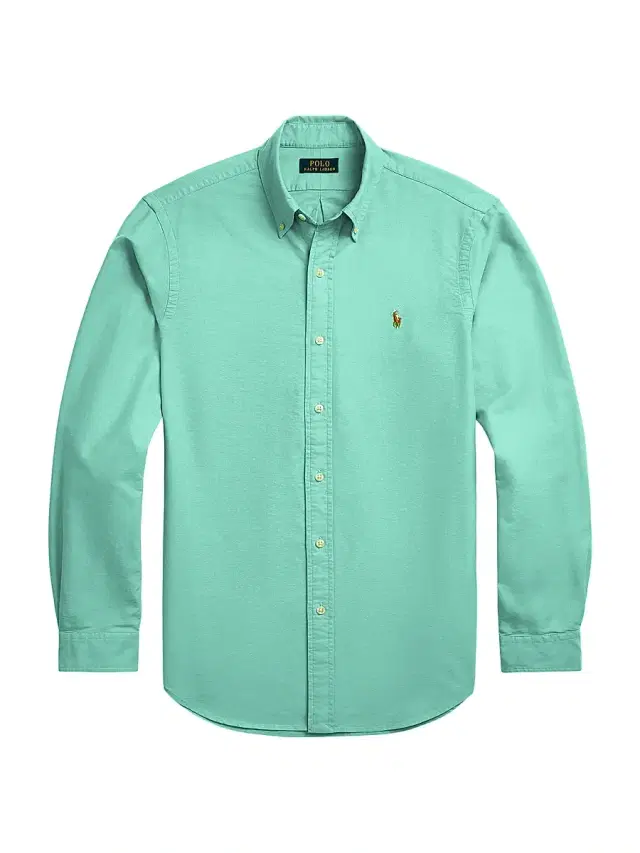 Polo Ralph Lauren Men's Oxford Cotton Shirt - Summer Emerald