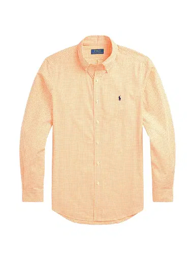 Polo Ralph Lauren Men's Gingham Stretch Poplin Shirt | Thumbnail 1 Polo Ralph Lauren Men's Gingham Stretch Poplin Shirt | Thumbnail 1