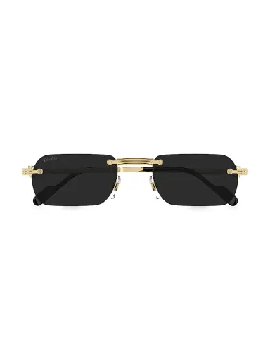 Cartier Men's Première De CT0499S 54MM Rectangular Sunglasses | Thumbnail 2 Cartier Men's Première De CT0499S 54MM Rectangular Sunglasses | Thumbnail 2