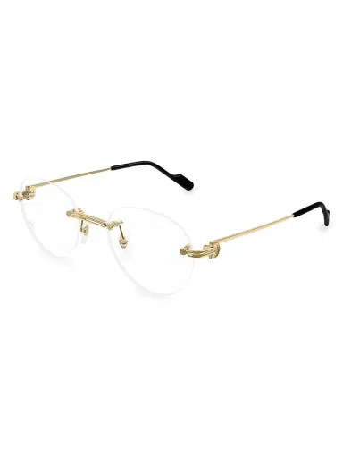 Cartier Women's Première de 55MM Round Glasses | Thumbnail 1 Cartier Women's Première de 55MM Round Glasses | Thumbnail 1