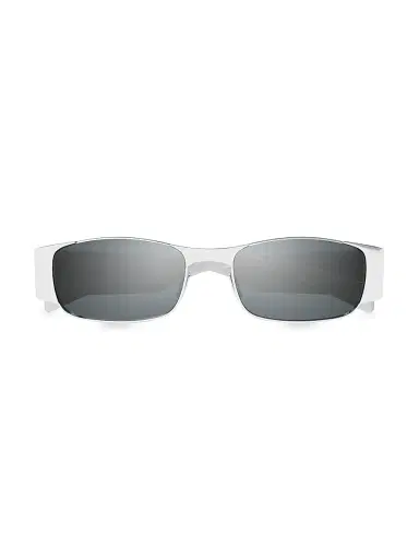 Saint Laurent Women's Small Fashion Metal 54MM Rectangular Sunglasses | Thumbnail 2 Saint Laurent Women's Small Fashion Metal 54MM Rectangular Sunglasses | Thumbnail 2