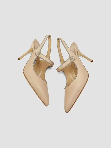 Manolo Blahnik Women's Camparisli 90MM Leather Mary Jane Pumps | Thumbnail 6 Manolo Blahnik Women's Camparisli 90MM Leather Mary Jane Pumps | Thumbnail 6