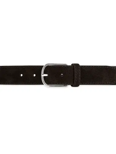 TOTEME Women's Wide Suede Trouser Belt | Thumbnail 4