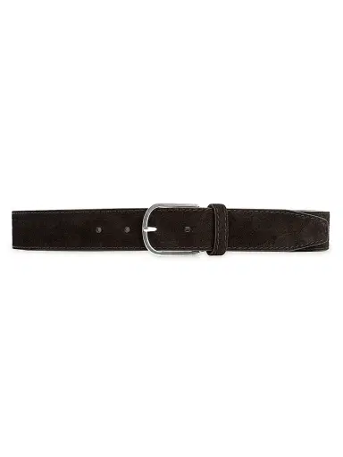 TOTEME Women's Wide Suede Trouser Belt | Thumbnail 5
