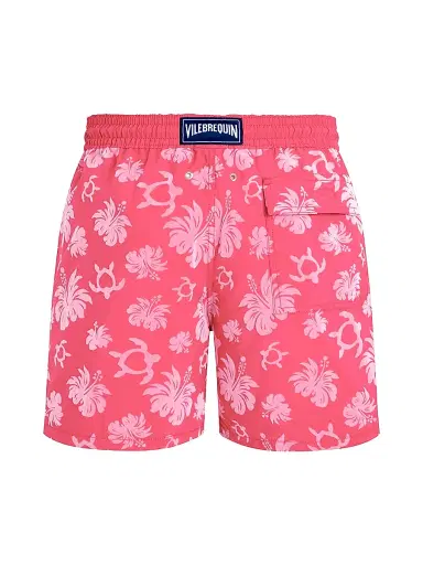 Vilebrequin Men's Turtle Heart Swim Trunks - Groseille - Size Medium | Thumbnail 3