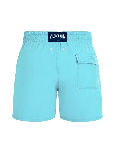 Vilebrequin Men's Water-Reactive Turtle Swim Shorts - Bora Bora - Size XL | Thumbnail 2