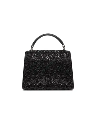 Valentino Garavani Women's Mini VSling Top Handle Bag with Sparkling Embroidery - Crystal | Thumbnail 4