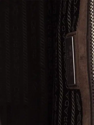 Prada Men's Suede Shoulder Bag - Dark Brown | Thumbnail 5