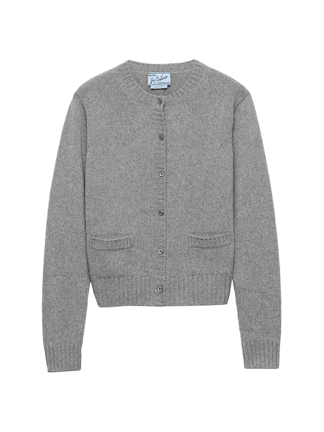 Women's Re-Cashmere Cardigan - Grey