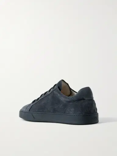 Tod's Paneled Rubber-Trimmed Suede Sneakers - Men | Thumbnail 4 Tod's Paneled Rubber-Trimmed Suede Sneakers - Men | Thumbnail 4