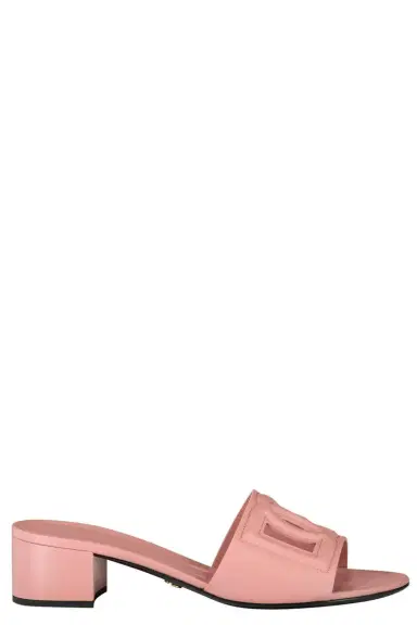 Dolce & Gabbana DG Logo Sliders - Rosa | Thumbnail 1 Dolce & Gabbana DG Logo Sliders - Rosa | Thumbnail 1
