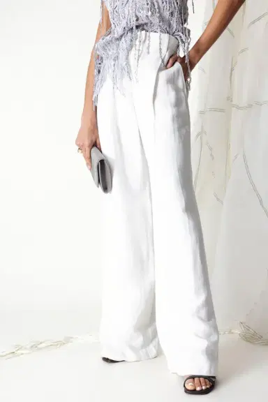 Brunello Cucinelli Loose Pleated Trousers | Thumbnail 3
