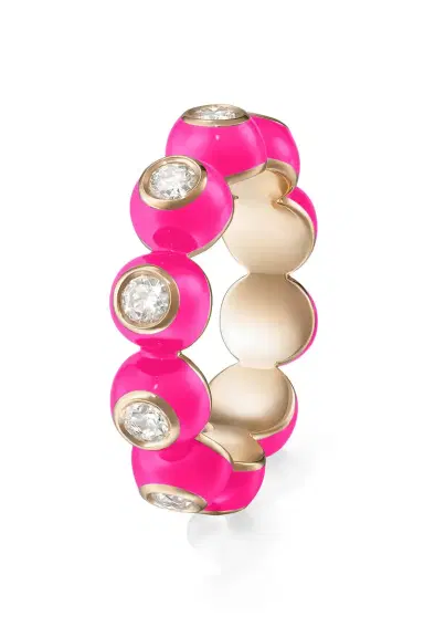 Melissa Kaye Pink Audrey Eternity Band | Thumbnail 1
