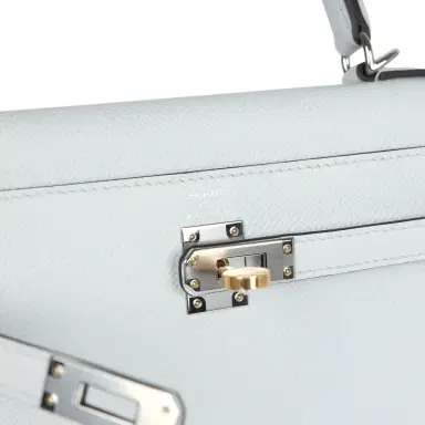 HERMÈS Hermes Kelly Sellier 25 Gris Platine Epsom Electrum Hardware | Thumbnail 7 HERMÈS Hermes Kelly Sellier 25 Gris Platine Epsom Electrum Hardware | Thumbnail 7