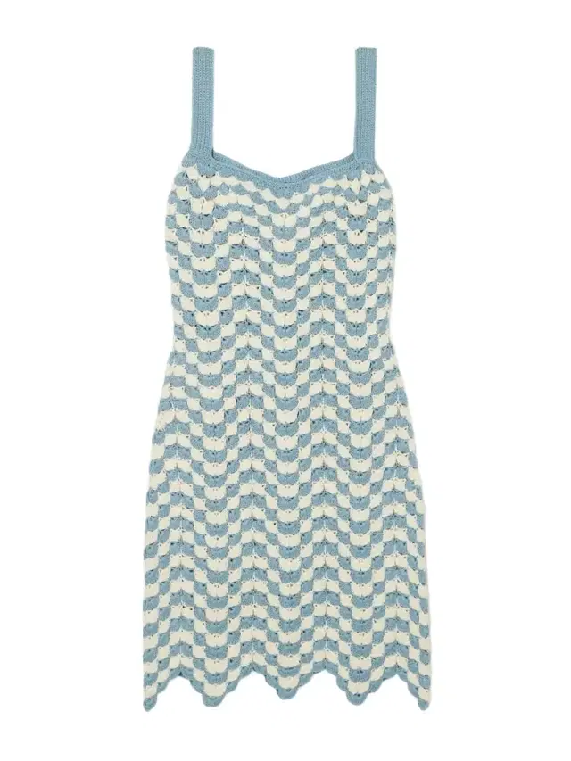 Marea Crocheted Cotton Mini Dress