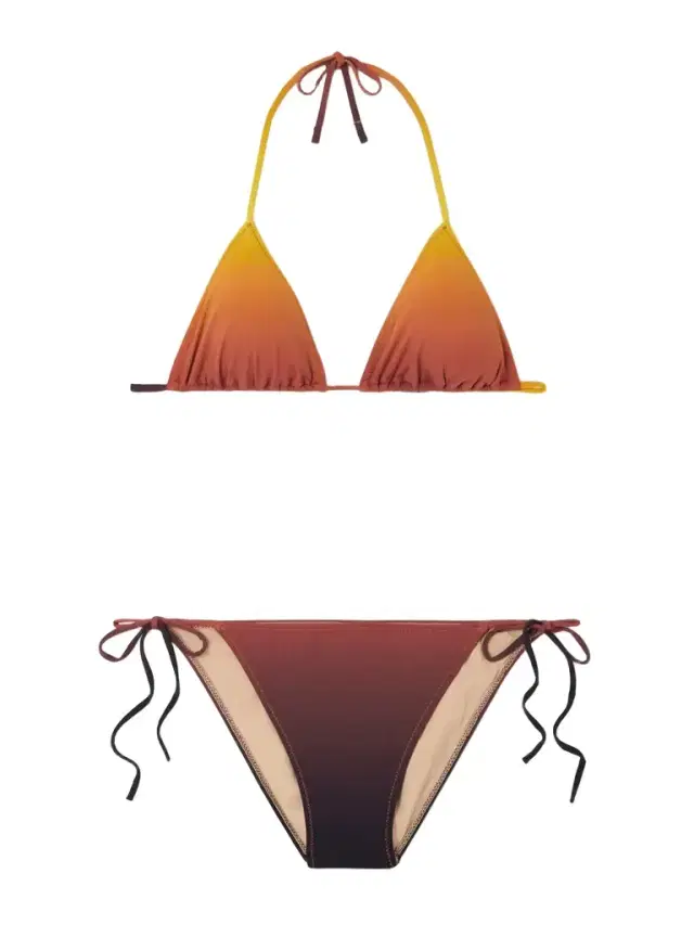 Venti Printed Triangle Bikini