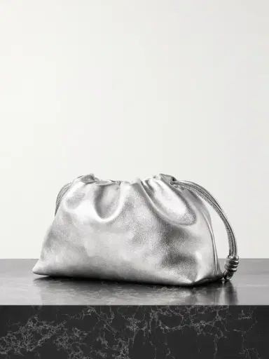 Loewe Flamenco Metallic Leather Clutch | Thumbnail 3 Loewe Flamenco Metallic Leather Clutch | Thumbnail 3