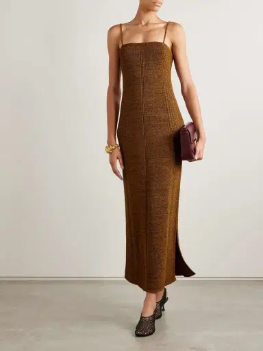 Proenza Schouler Suki Pointelle-knit Maxi Dress | Thumbnail 2