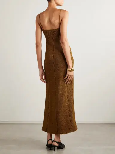 Proenza Schouler Suki Pointelle-knit Maxi Dress | Thumbnail 3