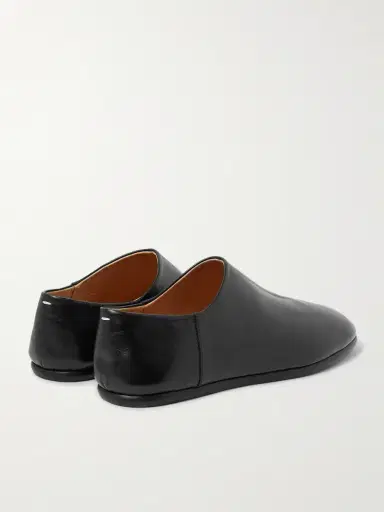 Maison Margiela Tabi Split-Toe Leather Collapsible-Heel Loafers - Men | Thumbnail 5