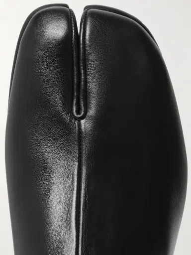 Maison Margiela Tabi Split-Toe Leather Collapsible-Heel Loafers - Men | Thumbnail 6