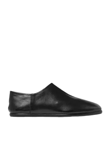 Maison Margiela Tabi Split-Toe Leather Collapsible-Heel Loafers - Men | Thumbnail 1