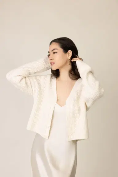 Sablyn Bianco Cardigan | Thumbnail 3